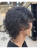 メンズロング×パーマ！