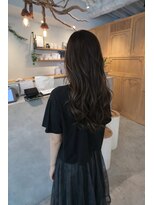 パプス ド コワフュール 川西能勢口店(Pap's de coiffeur) 40代50代ツヤ髪ウェーブロング