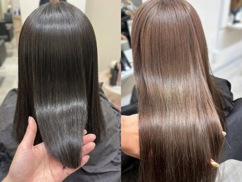 アンドケー 那覇おもろまち店(and K)の写真/厳選した最高級トリートメント使用。“お悩みに合わせたケア”で毛先まで潤いのある艶美髮に◇