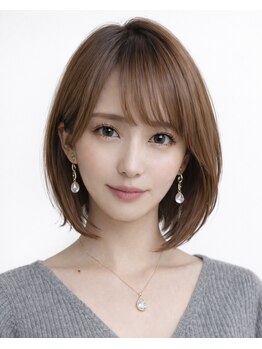 ヘアージェニック(hair genic)の写真/【東京青山サロン直伝】艶髪で風になびく女性らしい自然なストレートヘア