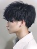 【17時以降限定】メンズカット+炭酸SH+眉カット+ヘッドスパ ¥3500