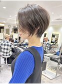 (小顔効果)大人ショート/40代50代60代【Kanaru】