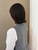 ビファインべクス(Befine becs)&nbsp;オリーブグレージュ×レイヤーボブ