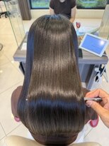 アース 長久手店(HAIR & MAKE EARTH)&nbsp;艶髪ストレート × ナチュラル縮毛矯正