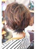 コンパクトニュアンスカールショート