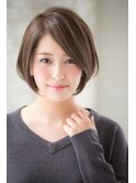 【joemi】大人タンバルモリセミウェットボブグレージュ(小倉太郎
