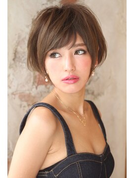 ビューイースト 亀戸 錦糸町(VIEW EAST) 大人の色気 美髪 マニッシュショート フレンチボブ かきあげもOK
