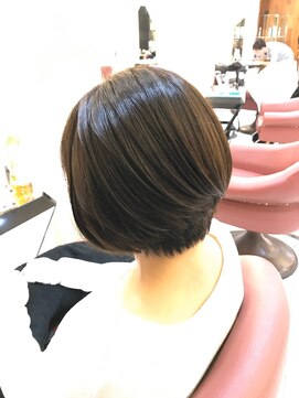 クオリス 赤塚店(QUALIS) 20代30代 ☆ナチュラルボブ/丸み/シンプル/ハンサムショート