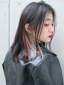 リリアン 表参道(relian) 秋のインナーカラー