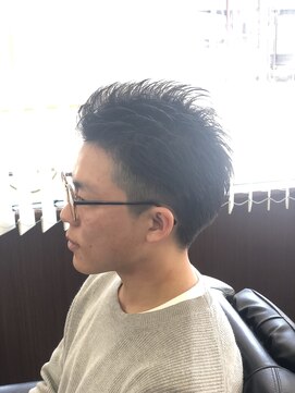 トネリ(Toneri) ツーブロックショート