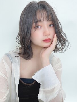 ルービック(Rubik's) 暗髪ふんわり外ハネボブ