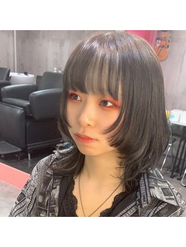 インク 渋谷(INK.) ボブ/フェザーバング/大人かわいい/グラデハイライト[渋谷]
