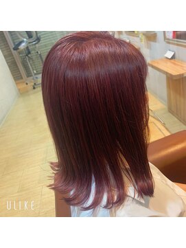 リミックス(Remix) ピンクカラー(ブリーチあり)/チェリーピンク