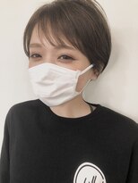 マイレ(maile)&nbsp;【maile】耳掛けショート/ブリーチなし/アッシュブラウン