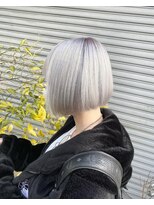 ゾーマ(ZOUMA) 【名古屋ホワイトブリーチ】白ボブ【ブリーチ得意】