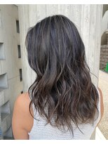 リバレッジ 広尾(Leverage)&nbsp;海外スタイル細めハイライト【広尾/恵比寿】担当:柴崎