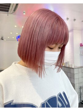 ゲーム 原宿店(GAME) ピンクカラー/ダブルカラー/ケアブリーチ/髪質改善/原宿