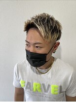 ヘアーアート パーリオ 本店(hair art PALIO) ジェットモヒカン 毛先ブリーチ