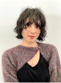 ボブパーマ/ウルフパーマ/ボブウルフ/ウェーブパーマ/パーマ