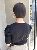 ほんのりオリーブベージュのミニボブ/落合