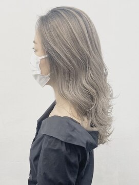 ココ 本八幡(KOKO) #黒髪#小顔#クラゲヘアー#オリーブグレー#ココアベージュ#美髪