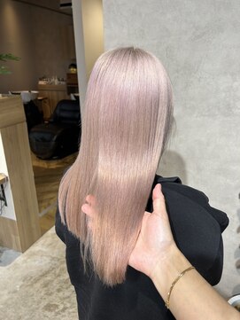 フィーネ 柏(Fi-Ne) ベビーピンク×ホワイト