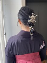 ペイジバイネオリーブ 吉祥寺店(Paige by Neolive)&nbsp;卒業式に人気◯編み下ろしアレンジ