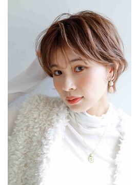 コエル 二子玉川(coel) セクションカラー/ペールベージュ/透明感ショート[二子玉川]