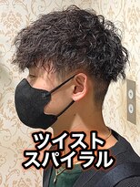 リスタバイネオリーブ 浅草(Re:sta by neolive)&nbsp;ハードツイスパツイストスパイラルパーマ強めメンズパーマ