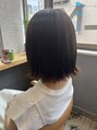 エルダーズ(L:der's)&nbsp;ぷつっとボブ♪ぷつっとしたラインで仕上げはオイルで♪