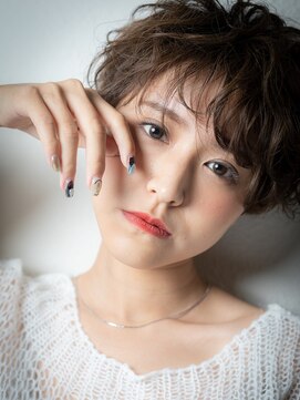 カバーヘア 上尾西口店(COVER HAIR) 大人ガーリーくせ毛風小顔マッシュパーマ204r上尾20代30代40代