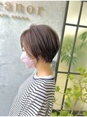 お手入れ簡単、ナチュラルショート!!