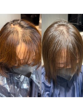 ハルキミナト ジャパン ヨコハマ(HARUKI MINATO japan YOKOHAMA) 朝楽！極艶ストレートで割れない前髪作り