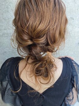 セットサロン ラビッシュポー(Setsalon RabichePow)の写真/北新地◆ヘアセット¥1800～/メイク¥1500～/着付¥2500～/早朝6時からOK!花嫁様のヘアメイクも大人気!!