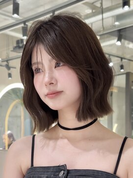 ロンドブルーム 天神大名店(Lond Bloom) 10代20代30代韓国ボブ髪質改善切りっぱなしボブ似合わせカット