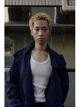 ツークツワンク バーバー 新宿(ZUG2WANG BARBER) Spiky Short×Color