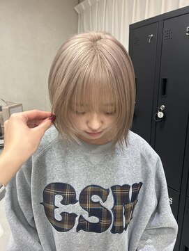 エス 天満扇町(esu) ブリーチカラー/ハイトーンカラー