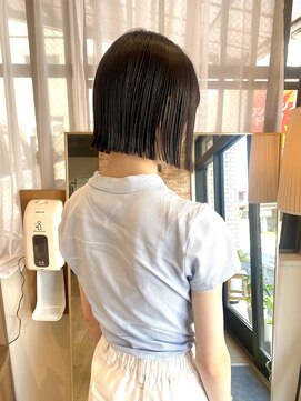 ルアナ ヘアメイク(Luana hair make) 切りっぱなしボブ