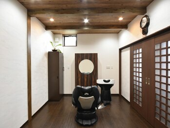 エターナイト(eternite)の写真/【全席完全個室のリラックス空間】施術→シャンプーが移動無しで完結！日頃の疲れを癒すサロンタイムを…。