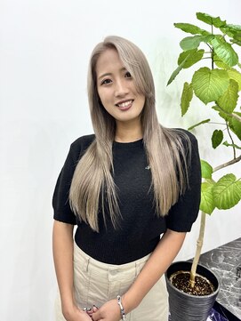 チュダック(ChuDuck) 韓国風《ミルクティー》ハイトーン/ケアブリーチ/ダブルカラー