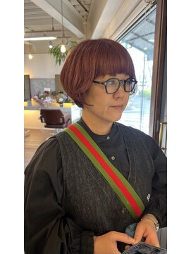 カギカッコ(cagicacco) 白髪染めでも明るいカラー