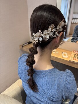 ブルーム ヘア デザイン ドゥーエ(bloom hair design due) hair arrange