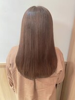 ユキオグループ グラン(yg GRAN) 縮毛矯正ロング♪酸性ストレート髪質改善ココアベージュ