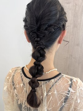 シュピネ(choupinet) ぽこたまねぎ編み下ろし