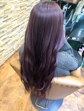 ヘアーラウンジ アンフィ 井土ヶ谷(Hair Lounge Anphi) ラベンダー／ブリーチあり