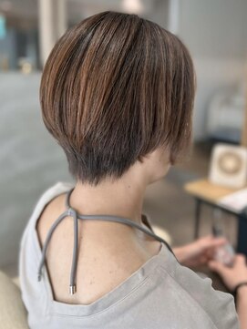 フリップビーアヴェダ(FLIP B AVEDA) 本八幡×市川市×ナチュラルショート×オーガニックカラー