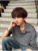 メンズカットパーマ/ニュアンスパーマ/フェザーパーマ[北千住]