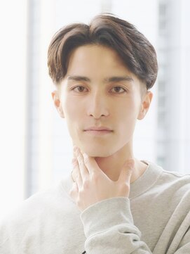 ハレ ヘアサロン(Hale hair salon) Haleブルーブラックフェザーパーマサーフカールニュアンスパーマ