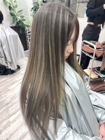 ベルヘアーデザイン 堺東(Belle hair Design)&nbsp;ハイライトレイヤーカットイルミナカラー20代30代40代堺東