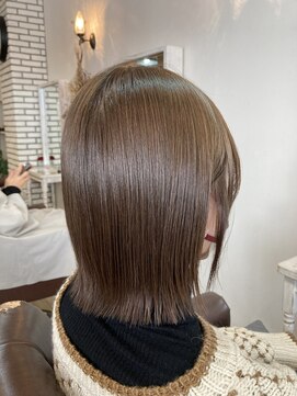 クッキー ヘアーアンドメイク(COOKIE Hair&Make) 【COOKIE】ブルーベージュボブ